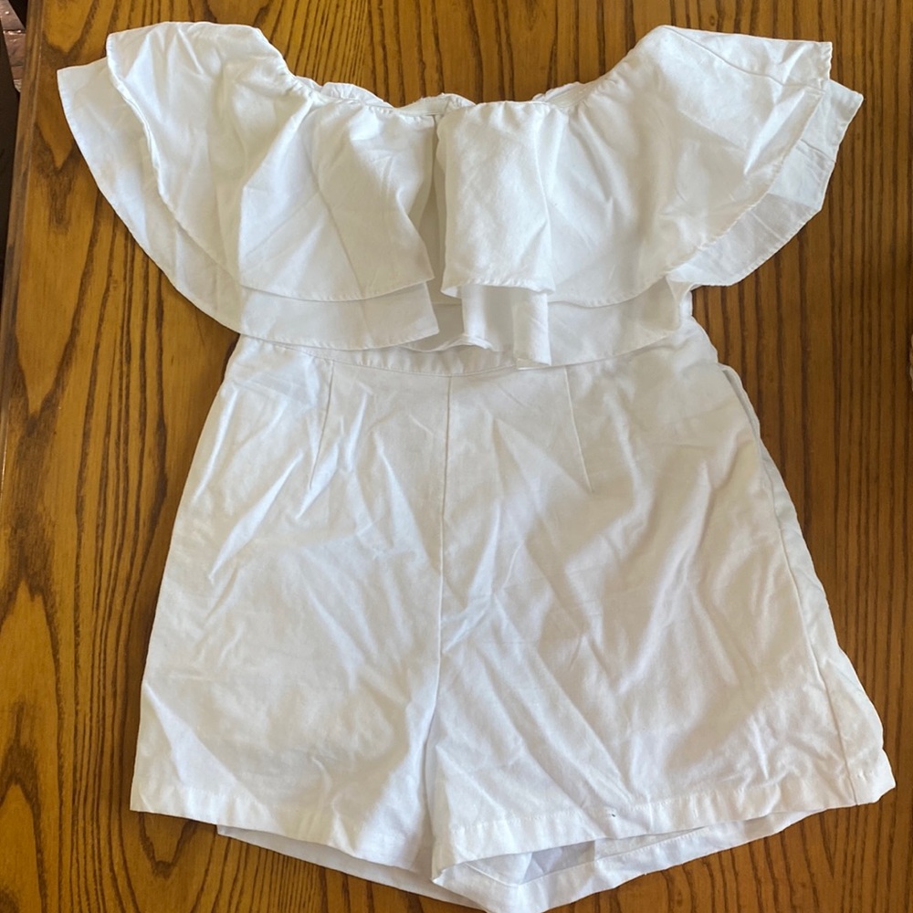 White Romper